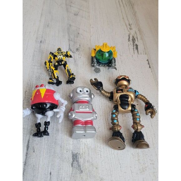 Robot variety toy set bumblebee Villan hero sub weapon silver - Picture 4 of 9